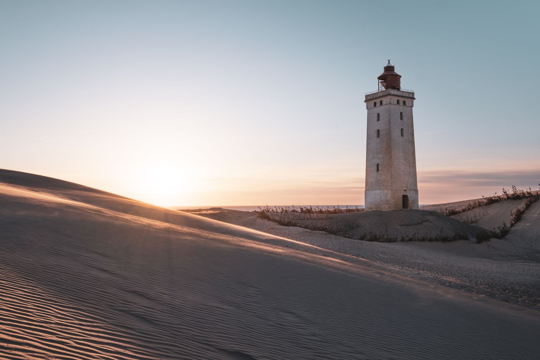 Lighthouse Ocean Sunset